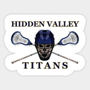 Titan Lacrosse Sticker